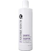 Kashmir Keratin Shampoo- Deep Ideal for Oily Hair - Absolute Repair Smoothing Treatment for Healthier, Vibrant Hair- Sulfate &amp; Paraben Free (16 Fl Oz)