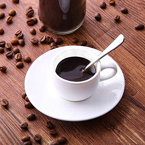 Demitasse Espresso Spoons, 4 Inches Stainless Steel Mini Coffee Spoons, Set of 20 - Thumbnail 3