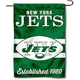 Jets Throwback Retro Vintage Garden Flag Double Sided Banner