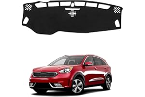 IIKSDII Dashboard Cover Mat for Kia NIRO 2017 2018 2019 2020 2021 2022 Accessories Dash Cover Dash Mat Sunshade Glare UV Rays Protector