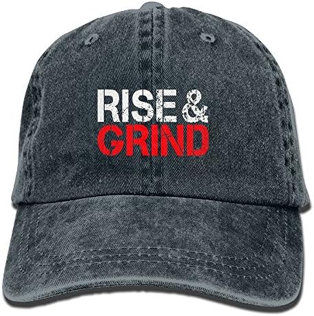 Funny Rise And Grind Adult Womens Sun Hats