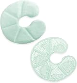 Navaris Breast Gel Pads Set - Reusable Hot Cold Compress 2 Pack Green view 6