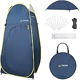 TRATHM Camp Shower Tent Pop Up Changing Tent Privacy Shelter for Portable Toilet & Bathroom