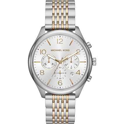 Merrick Analog Silver Dial Mens Watch-MK8660