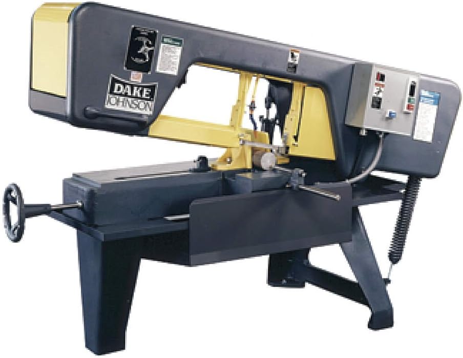 Dake 985017 Horizontal Band Saw, 1 PH, 10 In Home Improvement