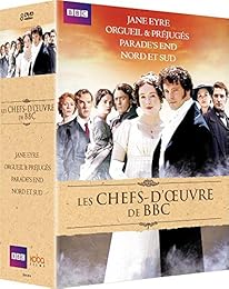 Chefs-d'oeuvres de la BBC : Orgueil & préjugés + Jane Eyre + Nord & Sud + Parade's End - Pack