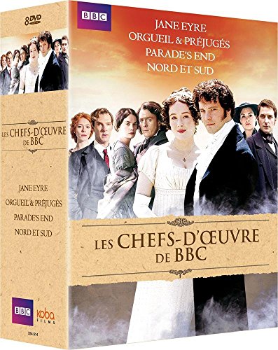 Chefs-d'oeuvres de la BBC : Orgueil & préjugés + Jane Eyre + Nord & Sud + Parade's End - Pack