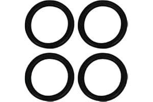 Fielect 10 Inch Speaker Foam Edge Surround Rings Replacement Parts for Speaker Repair or DIY 4pcs