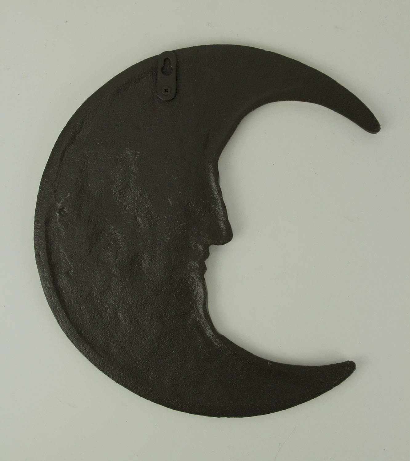 Home Decor Bronze Finish Cast Iron Crescent Man In The Moon Face Indoor Outdoor Wall Decor Home Garden Kolbodabaden Se