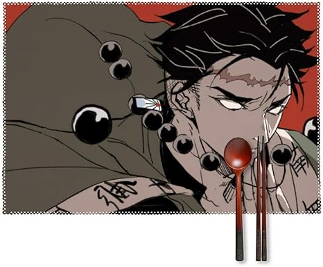 Amazon 漫画少年 ッグ ランチョンマット 4枚入 プレースマット テーブルマット 耐える 飾り 食卓 雰囲気 丸洗い 華やか おしゃれ テーブル 断熱 水洗い 大人 子供 対応 30 45cm ランチョンマット オンライン通販