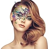 Exquisite High-end Lace Masquerade Mask (Mardi Gras Design 3)