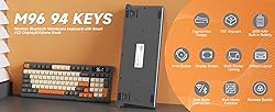 ZIYOU LANG Wireless Gaming Keyboard with Display