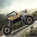 Tuptoel RC Cars Jeep Trucks Off-road Vehicle Monster Trucks 4WD Drive Car 1/14 Scale 2.4GHz RC Hobby Cars High Speed Racing Cars- Golden
