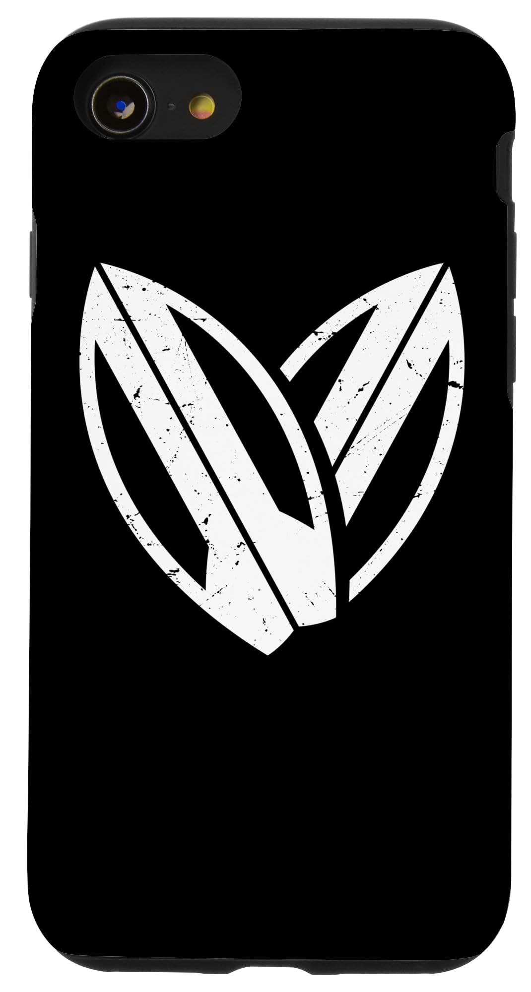 Surfboard Heart Surfer Beach Waves Surfing Boy Girl Surf Case for iPhone SE (2020) / 7 / 8