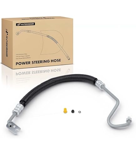 Amazon.com: Edelmann 80617 Power Steering Pressure Hose, Black