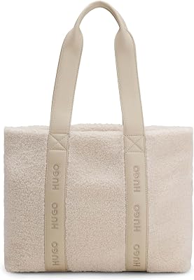 Becky SH_Tote SM, Sac fourre-Tout Femmes, Blanc Ouvert