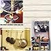 Qualtiy Yes QY 10PCS D Shape 1.91 Inch Long Spring Snap Hook Rings Aluminum Alloy Keychain Clip Buckle with Keyring Classy Black Color