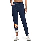 MAGCOMSEN Women's Sherpa Lined Sweatpants Winter Warm Fleece Pants Insulated Thermal Athletic Joggers with Pockets