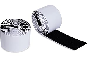 ENO MUSIC Pedalboard Pedal Tape, Guitar Pedal Board Mounting Tape Length 2M Width 5CM Hook + Loop