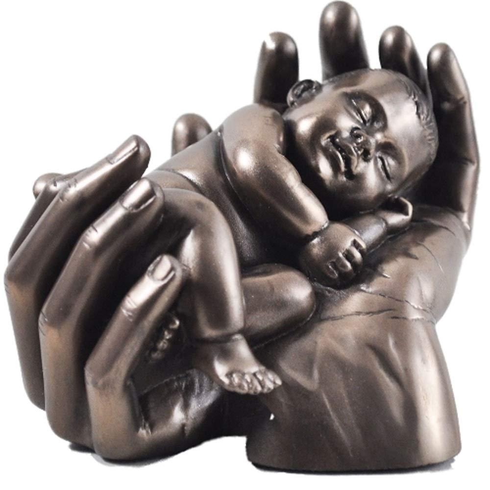 Sweet Dreams Cold Cast Bronze Baby Sculpture Figurine Babies Brand New and Boxed