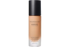 bareminerals Barepro 24HR Wear Matte Liquid Foundation Mineral SPF 20, Full Coverage Foundation Makeup for Mature Skin, Oil-Free, Vegan