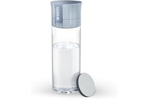 Brita Water Purifier, Bottle Type, Water Bottle, PFOS/PFOA Removal Tested, Light Blue, 20.3 fl oz (600 ml), Includes 1 Cartri
