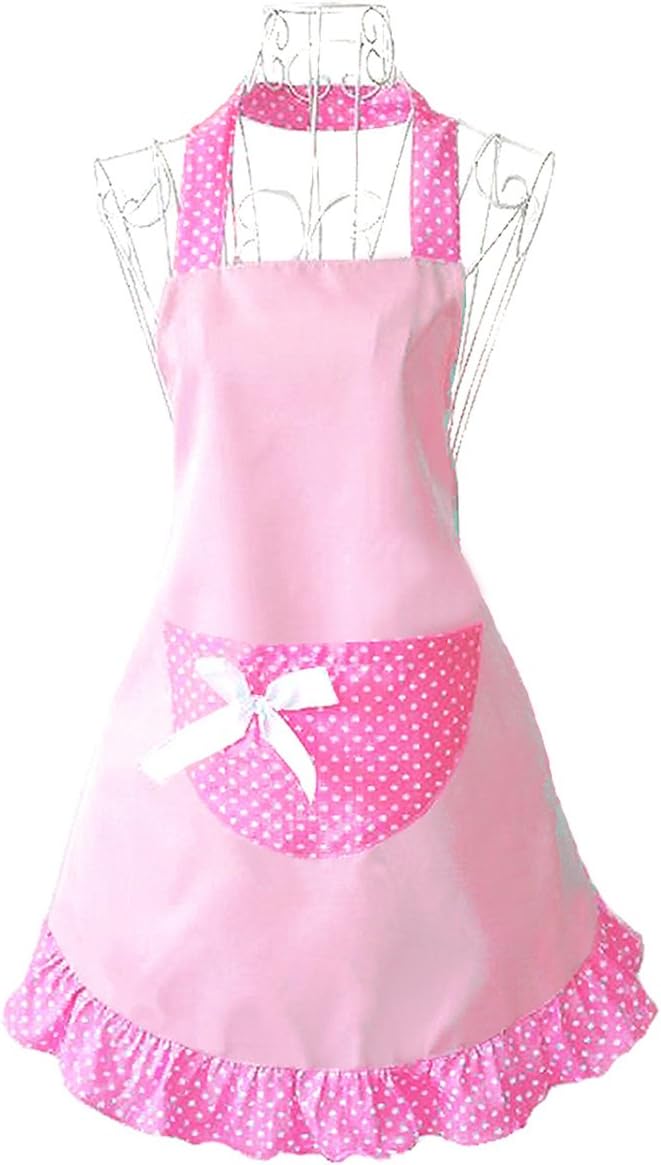 Hyzrz Women Apron, Pink Amazon.ca Home & Kitchen
