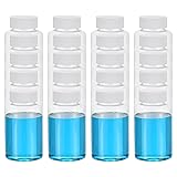 PATIKIL 20 Pcs 150ml Reagent Bottles, PET Wide