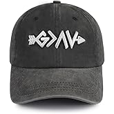 Tbstlumd God is Greater Than The Highs and Lows Hats for Women Men, Adjustable Cotton Embroidered Christian Baseball Cap
