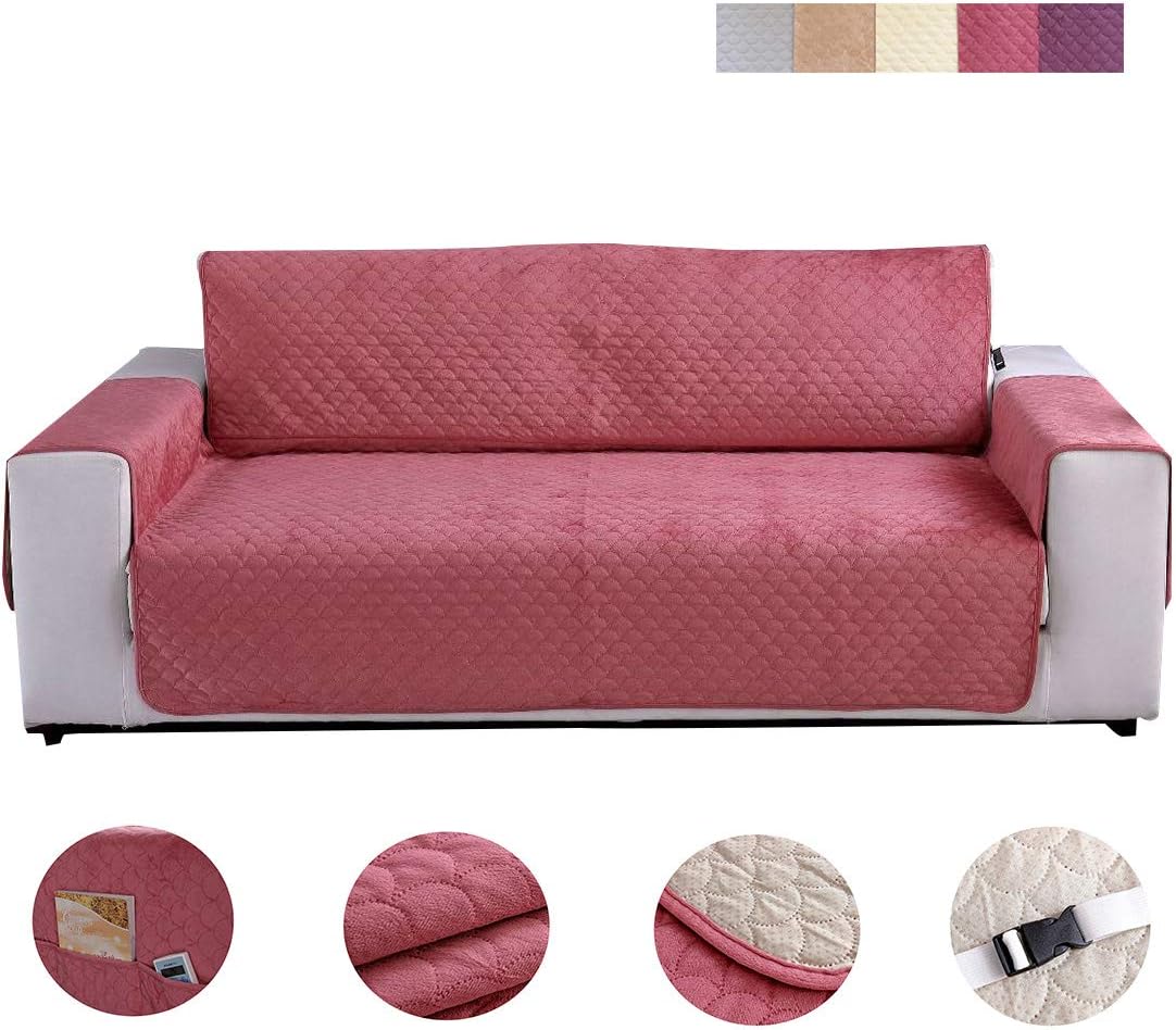 velvet sofa with kids
