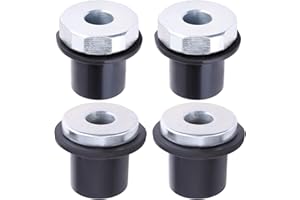 Slakerbe 4PCS Steering Rack and Pinion Mount Bushing 52106728AC 52113031AD Compatible with Dodge for Ram1500 2002 2003 2004 2005 2006 2007 2008 2009 2010 2011 2012
