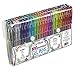 ECR4Kids GelWriter Gel Pens Set Premium Multicolor in Folding Case (100-Count)