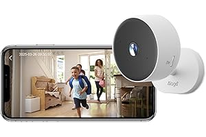 ALAGA [5G & 2.4G] 2K Indoor Security Camera for Bedroom, Pet/Dog/Baby Camera with Phone App, AI Human Detection, Night Vision, 2-Way Audio, Alexa & Google Home Compatible, with a Month Cloud Storage