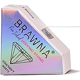 BRAWNA Upgraded Eyebrow Mapping String, 30 M (100 Ft), White | PMU Pre-Inked Mapping String for Eyebrow Measuring, Microblading, Pre-Drawing, Brow Lamination, Henna, Tinting &amp; Shaping