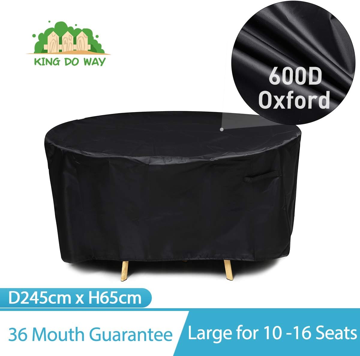 Best round black patio table cover