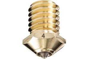 DUROZZLE Diamond PCD Tip 3D Printer Nozzles, Hardened High Precision for Bambu Lab P1P / P1S / X1 / X1C Upgraded Hotend High Speed 3D Printing (Bambu Lab, 0.4mm)