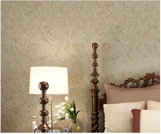 Vliestapete - Einfarbig im Retro-Nostalgie-Stil - 0.53x9,5m Tapete für