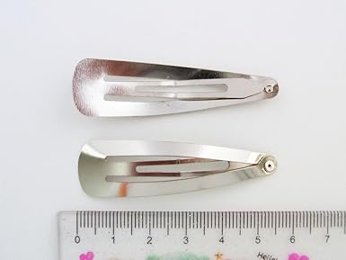 Amazon 紗や工房 使い方色々 ハンドメイド用スリーピン パッチン留め50個セット リボン 通販