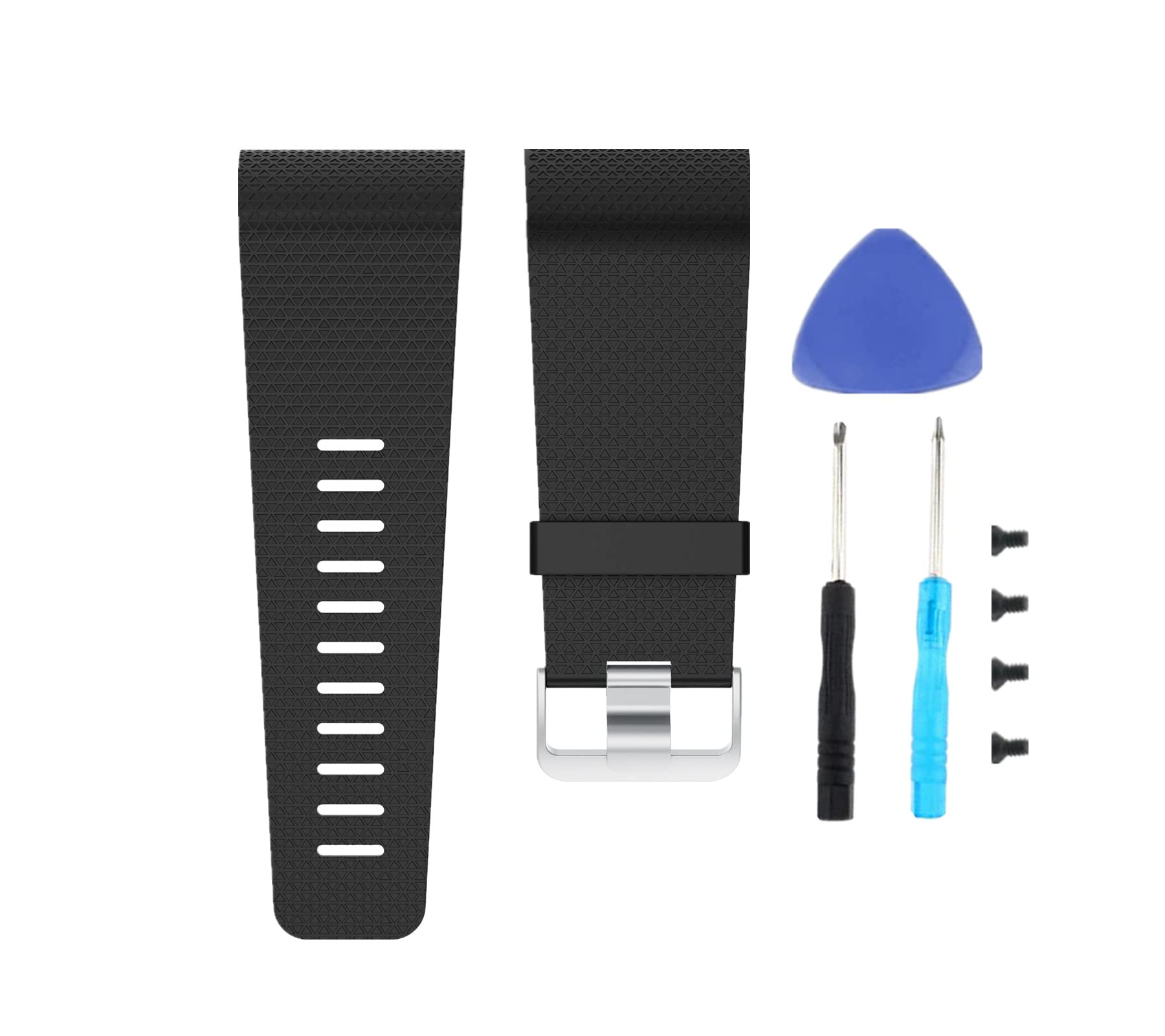 Muovrto Replacement Strap for Fitbit Surge, Silicone Watch Strap Sport Watch — image 1