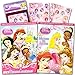Disney Princess Coloring Book Super Set - Bundle with 3 Coloring Books and Stickers Featuring Snow White and More (International Edition)