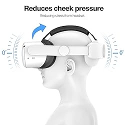 VZNEK Head Strap Compatible with Oculus Quest