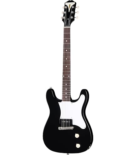 Amazon.com: Epiphone Coronet 1 P90 Pickups Double Cutaway, Ebony