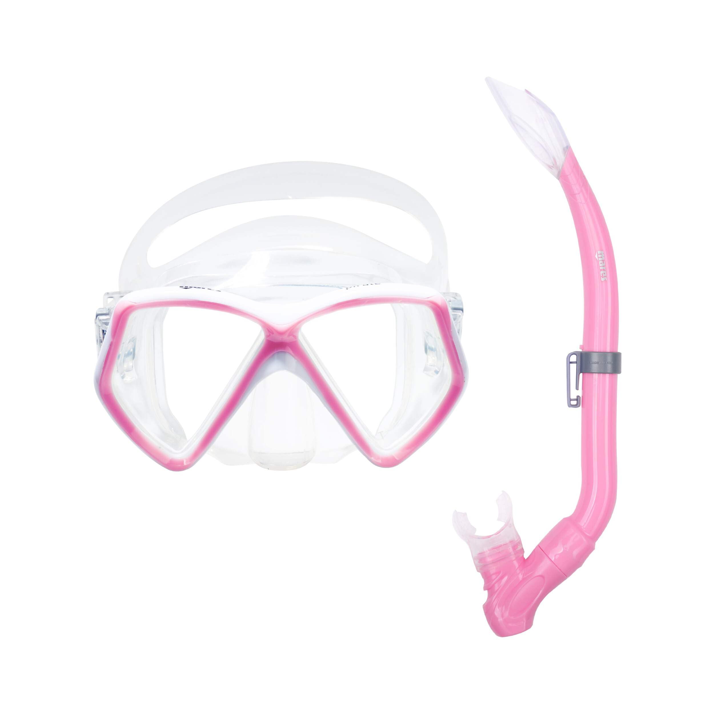 Mares Mask Plus Snorkel Pirate Diving Kit - Transparent/CL, SFPKWCL