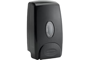 Winco SD-100K, 1L Bulk Soap Dispenser, Manual Wall Mount Commercial Dispenser for Hand Soap and Hand Sanitizer