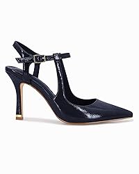 Coutgo Womens High Heels Pointed Toe Ankle Strap