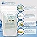Vapor Bath Salt 32 Ounces (2 Lbs) Soothing Soaks with USP Epsom Salt with Natural Eucalyptus and Rosemary Essential Oils Plus Vitamin C in BPA Free Pouch with Easy Press Lock Seal Made in USA