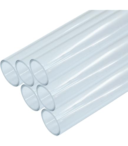Tuyau PVC Transparent 19mm ID 24mm OD - 1m Flexible Pour Jardin, Eau, Air Et Huile - DMiotech