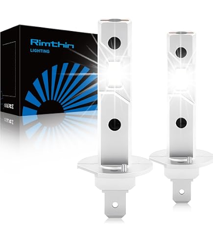H3/H3LL LED Fog Light Bulbs - 6000K White 3200LM Super Bright Replacement (2 Pack)
