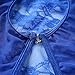 XIMAN Women Plus Size Open Cup Crotchless Teddy Sexy Lingerie (USXXXXL=Tag XXXXXL, Blue)