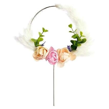 Jinmury Décoration De Gâteau En Forme De Fleur Wheatears